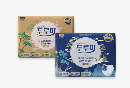 두루미 더 슈페리어 안심 라운드형 패드 이미지